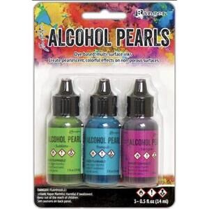Ranger Alcohol Inks PEARLS 3 Pack Dye & Pigment Based TANK65524 #2